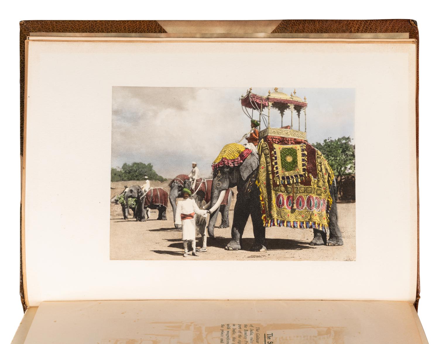 [BINDINGS & SETS]. WILLIAMS JACKSON, Abraham Valentine (1862-1937), editor. History of India . London: The Grolier Society, 1906-1907.