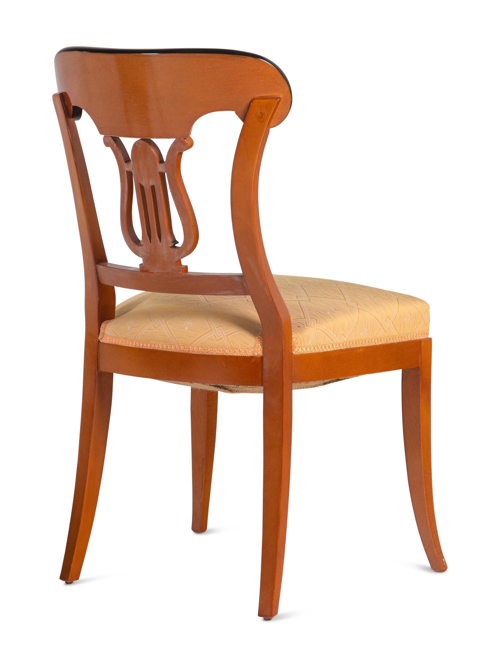 A Pair of Biedermeier Style Side Chairs