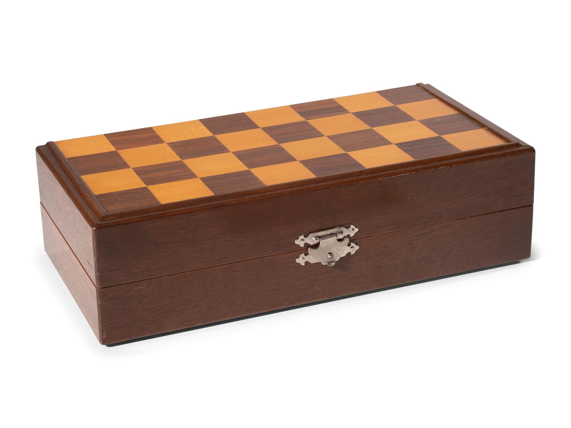 Inuit Carved Walrus Ivory Chess Set