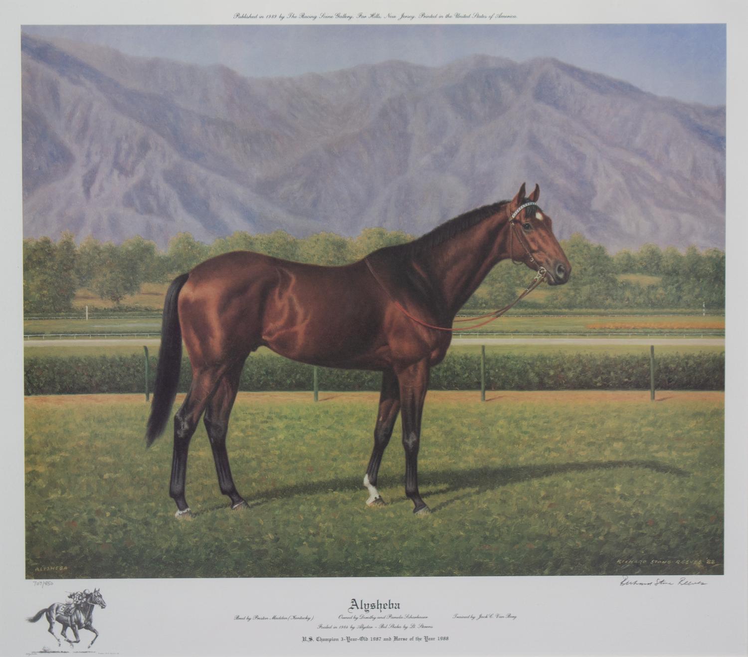 Nineteen Equestrian Prints