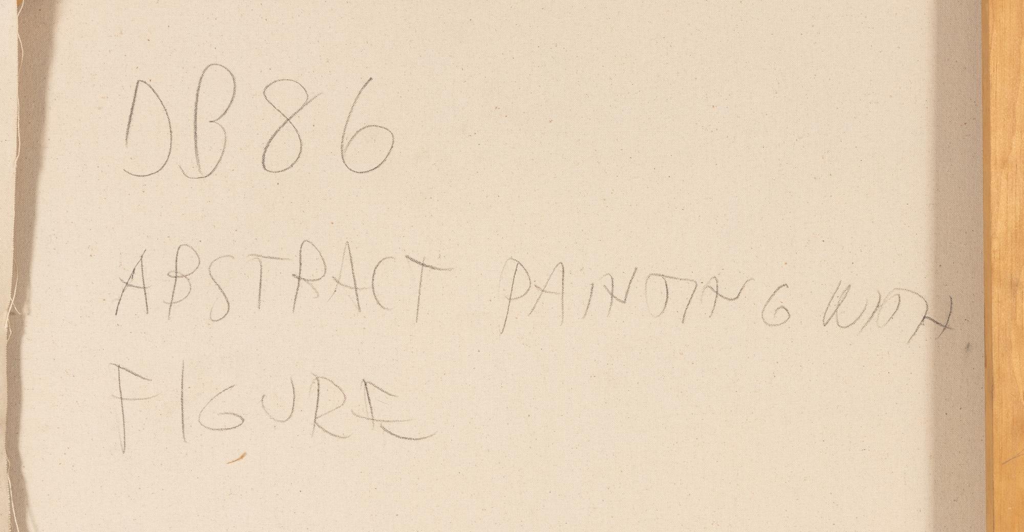 Untitled (Abstract Painting with Figure) , 1986
