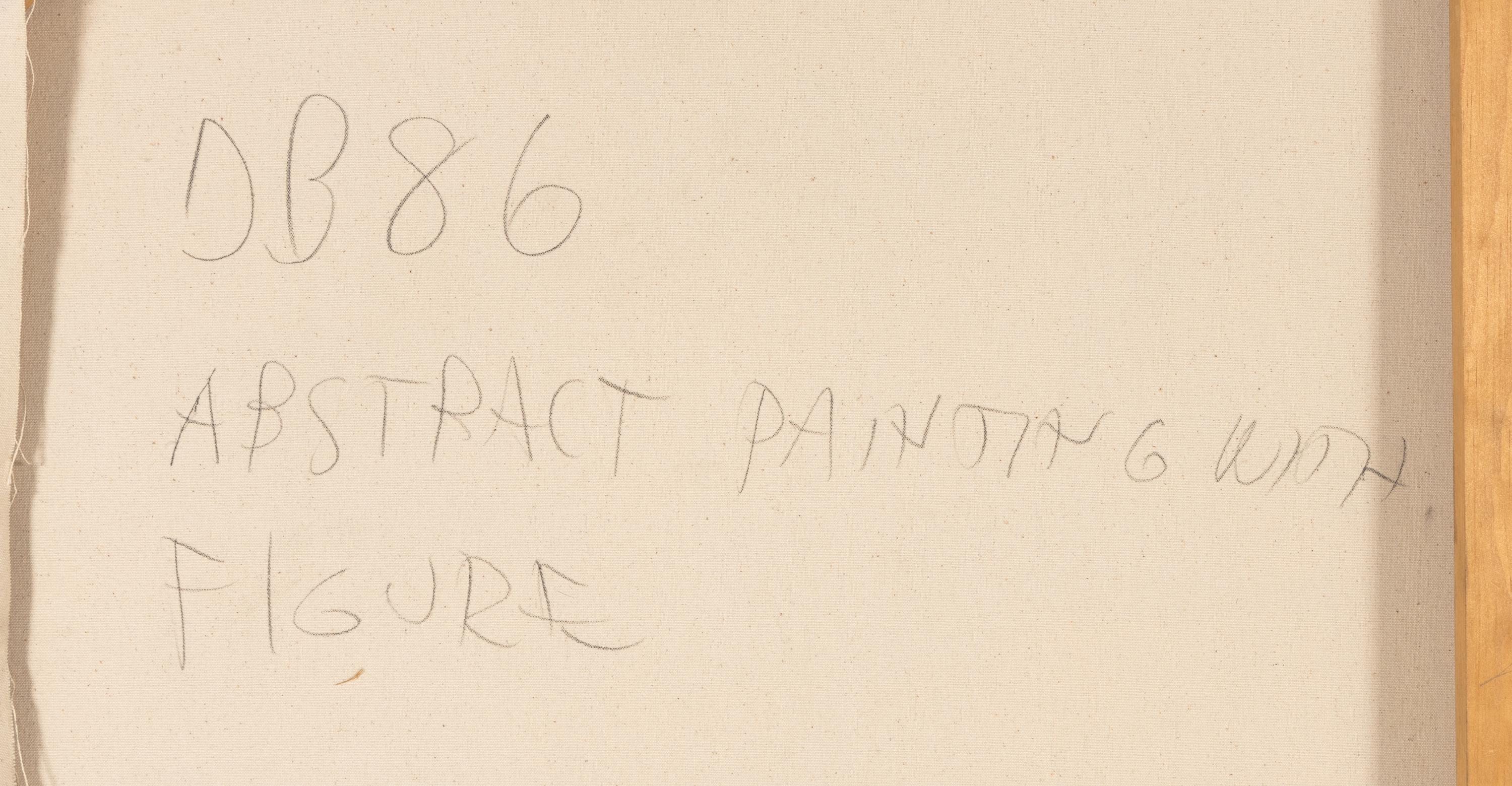 Untitled (Abstract Painting with Figure) , 1986