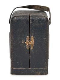 A Small French Brass Carriage Clock