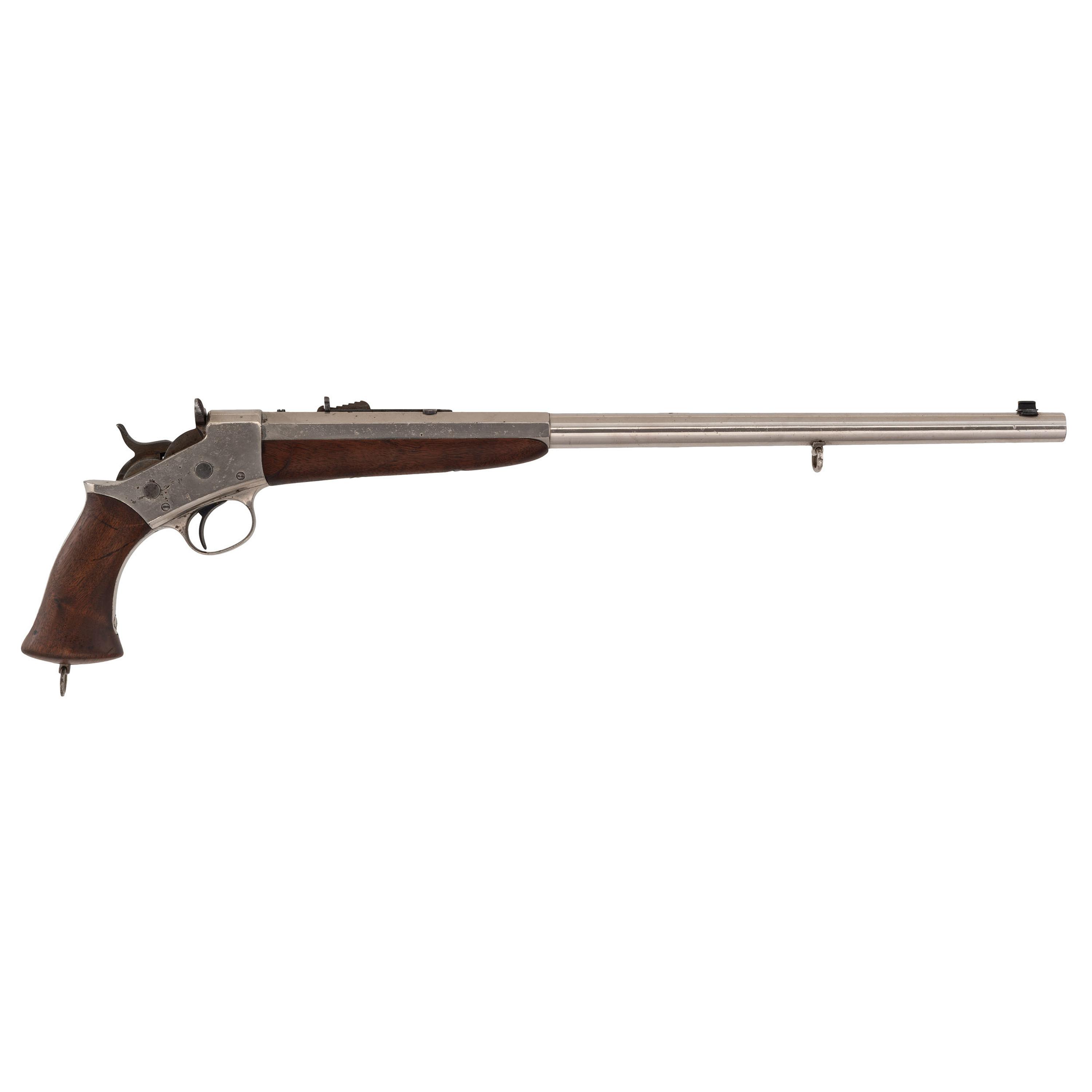 Remington Nickel Refinish Pistol in .32 S&W