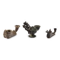 Three Grand Tour Oil Lamps
