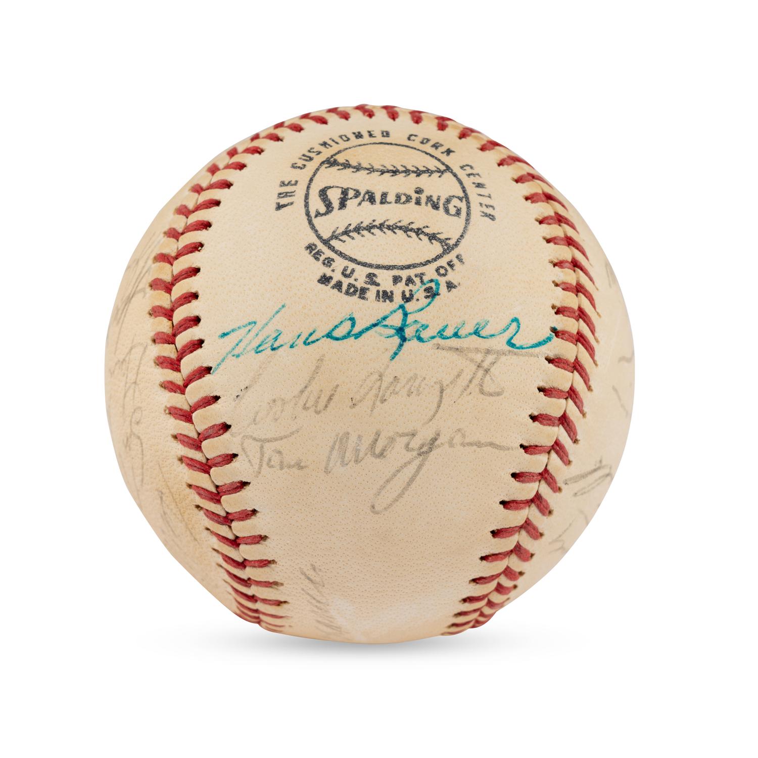 An Old Timer's Reunion Multi Signed Autograph Baseball (Beckett Authentication Services)