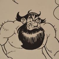 An Al Capp Print on Canvas 24" W x 29.5" H — United States, Circa 1970