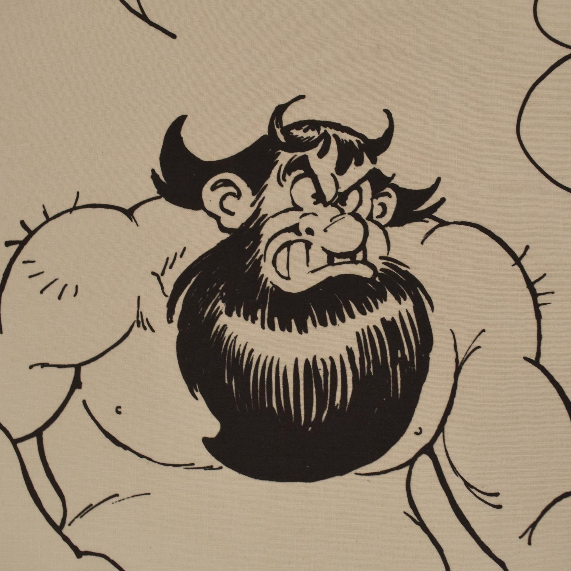 An Al Capp Print on Canvas 24" W x 29.5" H — United States, Circa 1970
