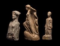 Three Boeotian Terracotta Figures