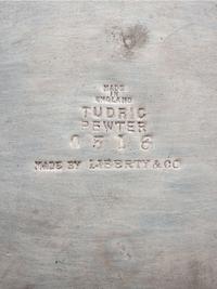 A Liberty & Co. Tudric Pewter Butter Dish