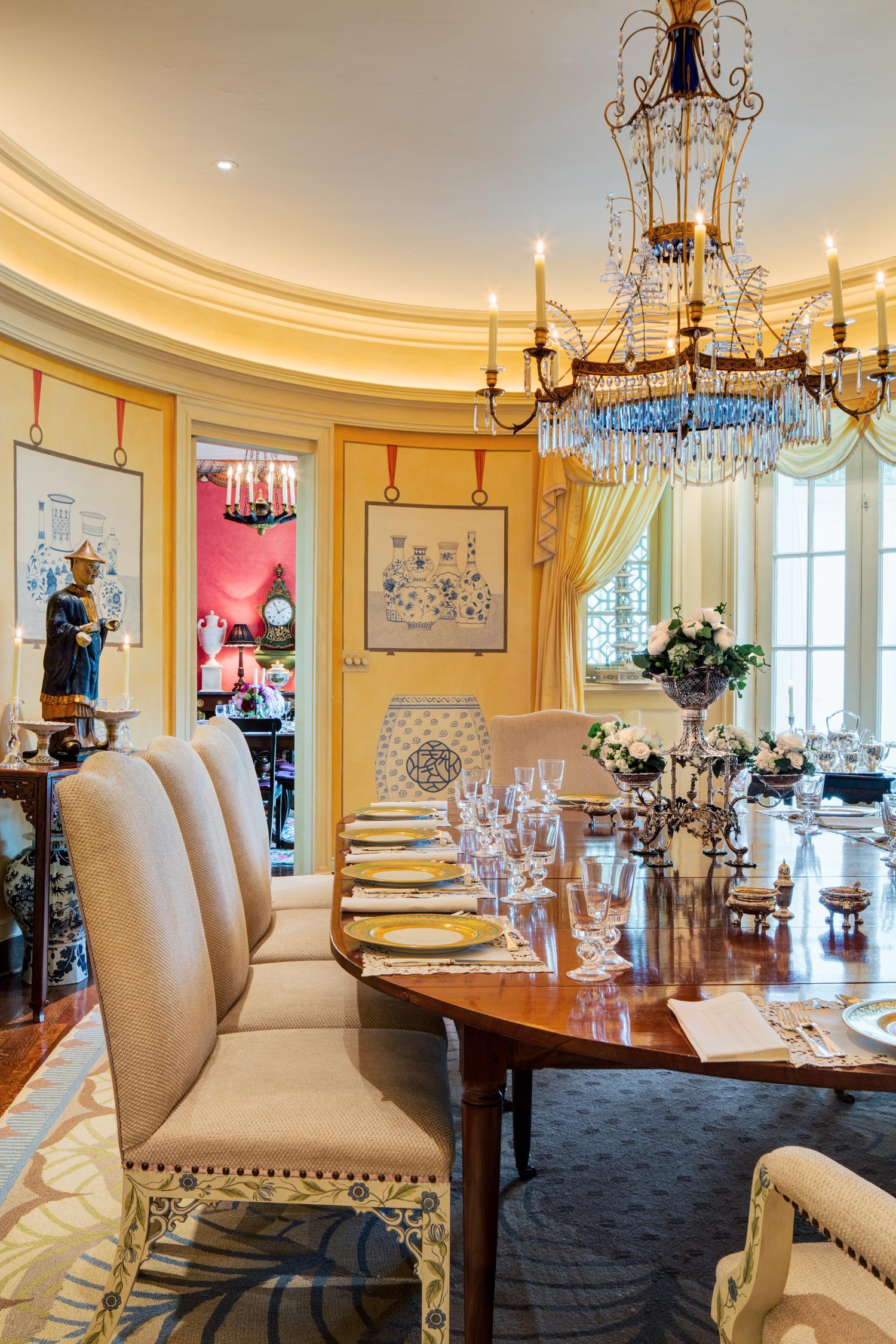 A Swedish Baroque Gilt Metal and Cobalt Glass Mirror