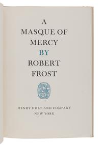 FROST, Robert (1874-1963). A group of 7 signed limited editions, comprising: