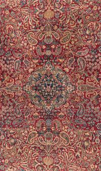 A Kirman Wool Rug