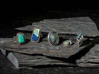 Navajo, Kewa, and Zuni Rings