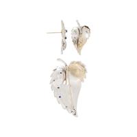WHITE GOLD AND SAPPHIRE JEWELRY SET