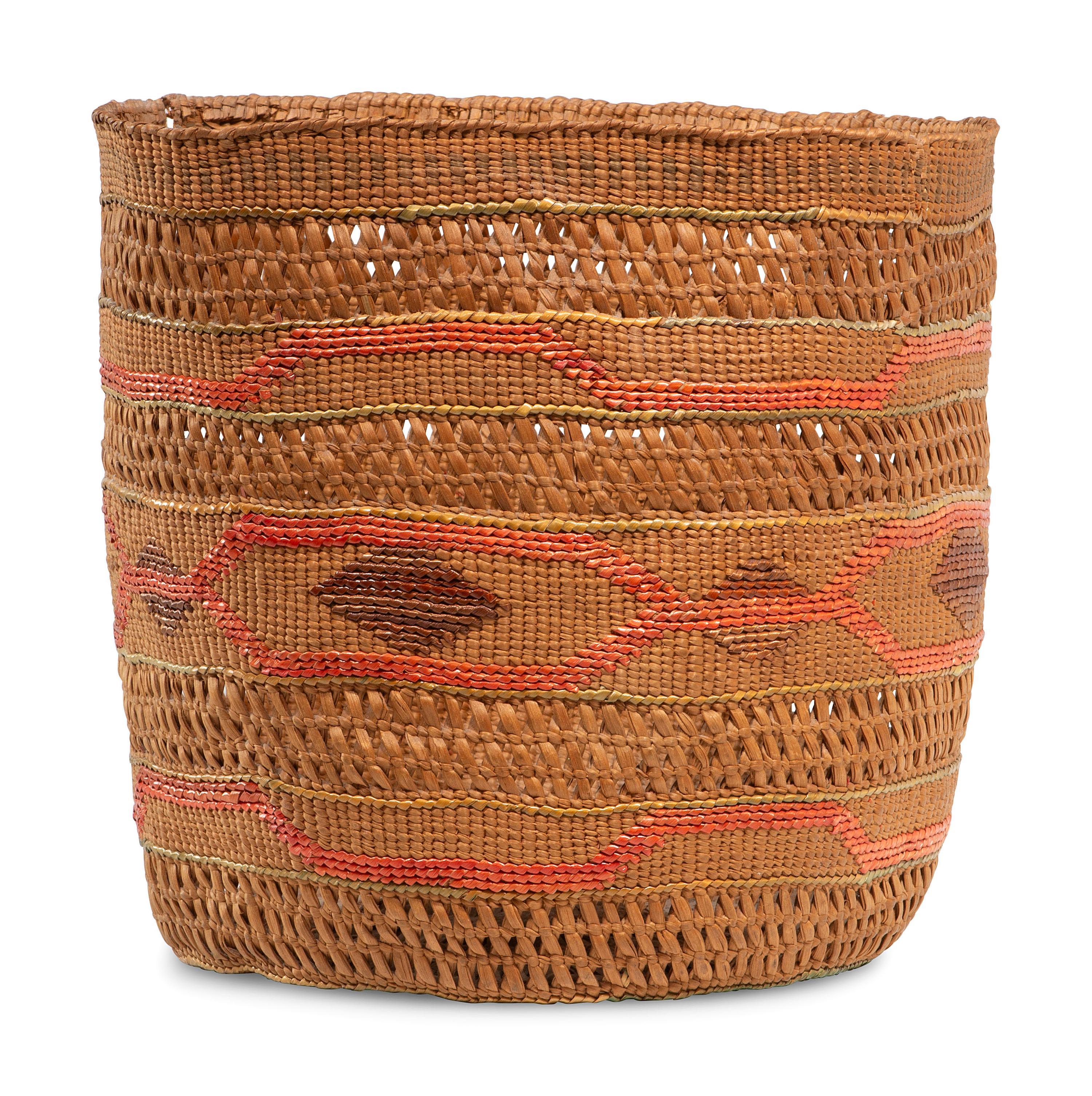 Tlingit Openwork Basket