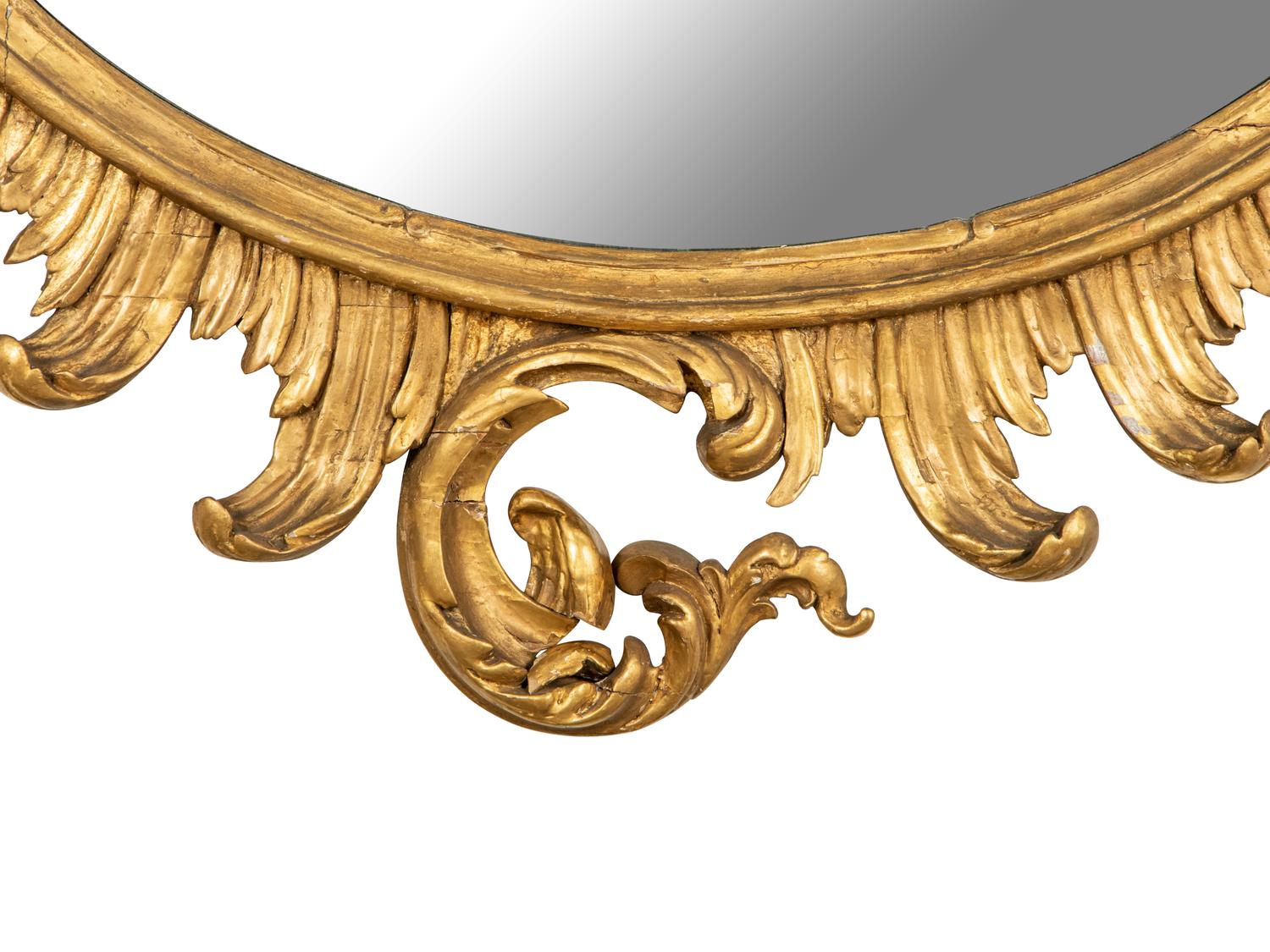 A George III Giltwood Mirror