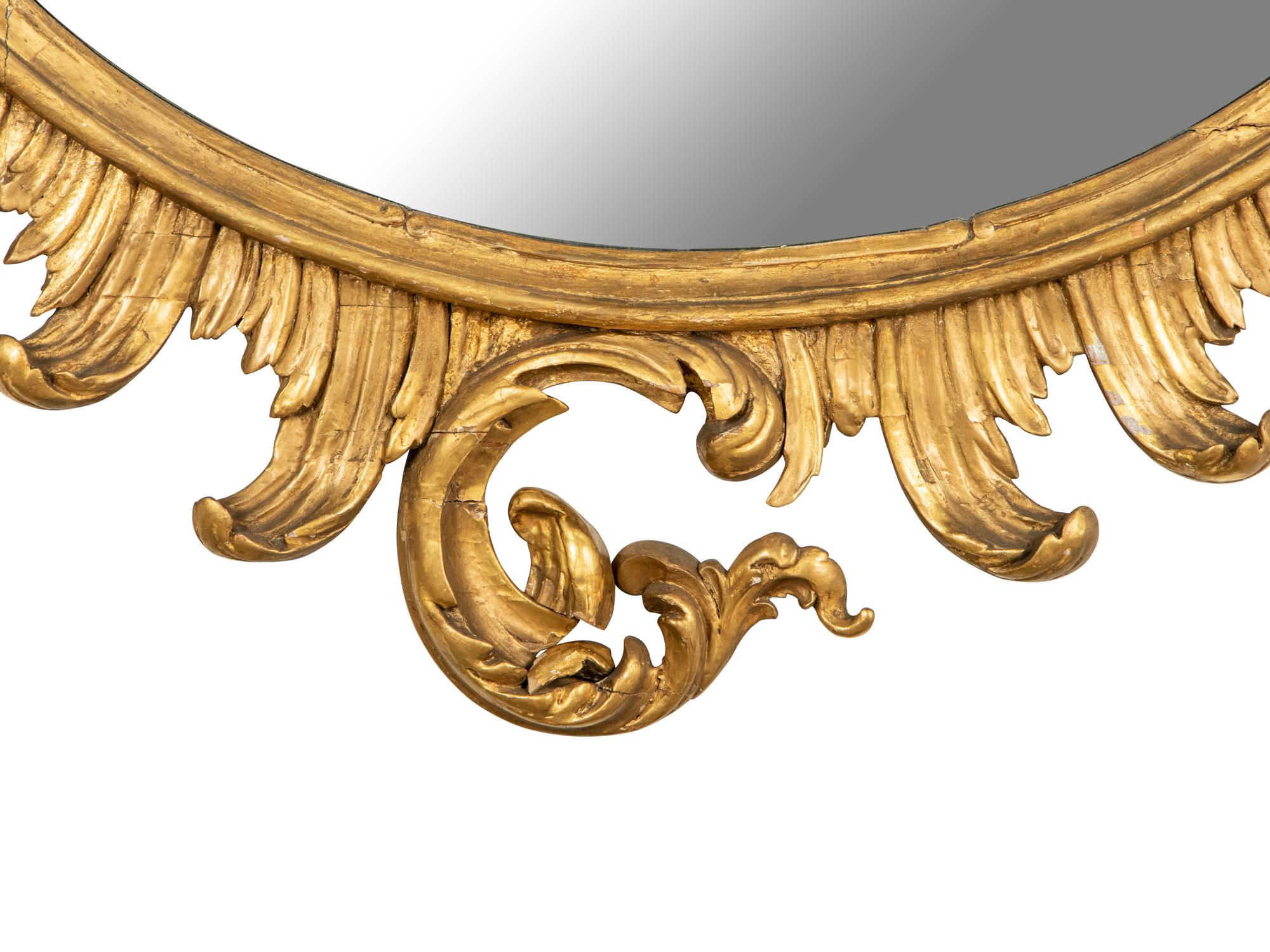 A George III Giltwood Mirror