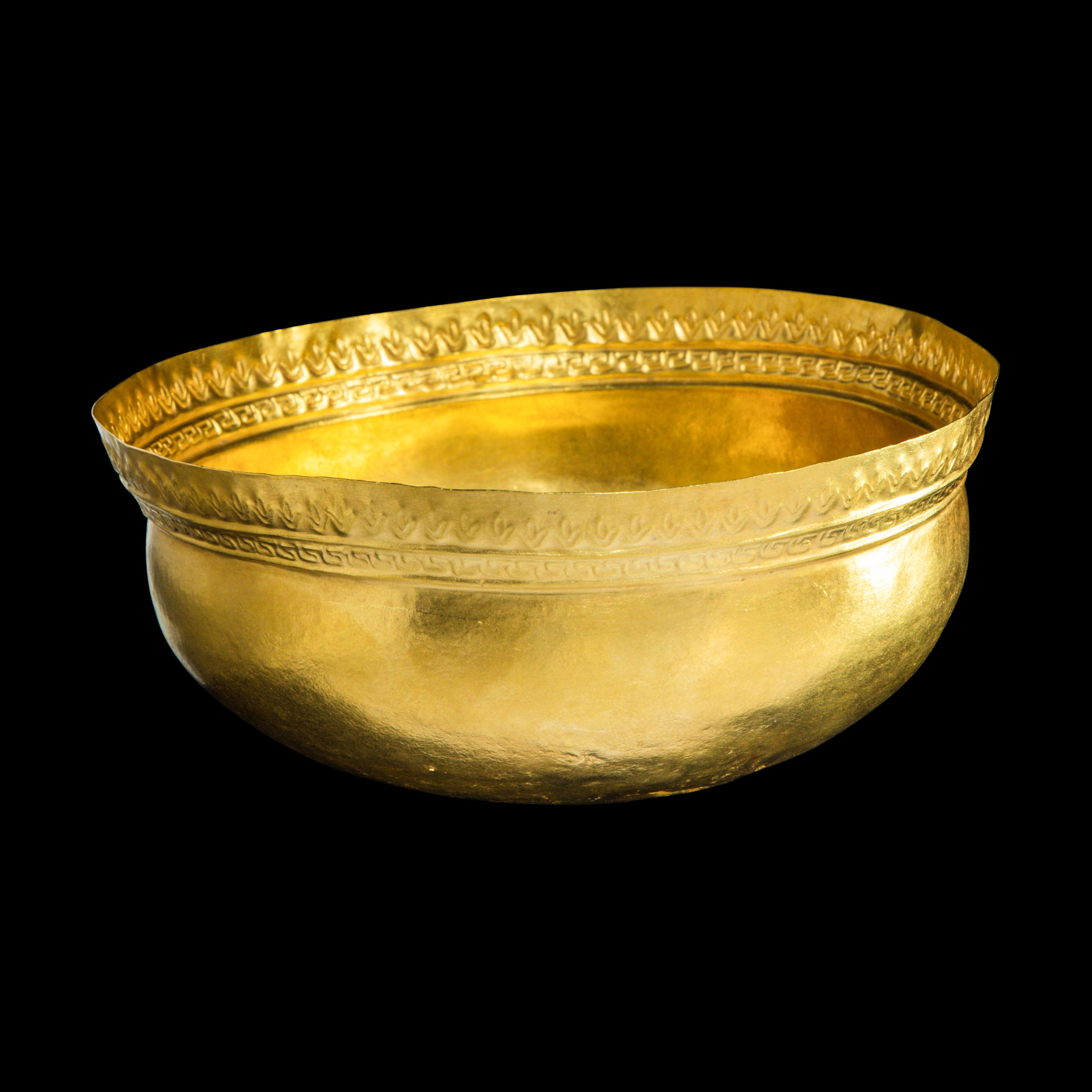 A Celtic Gold Bowl