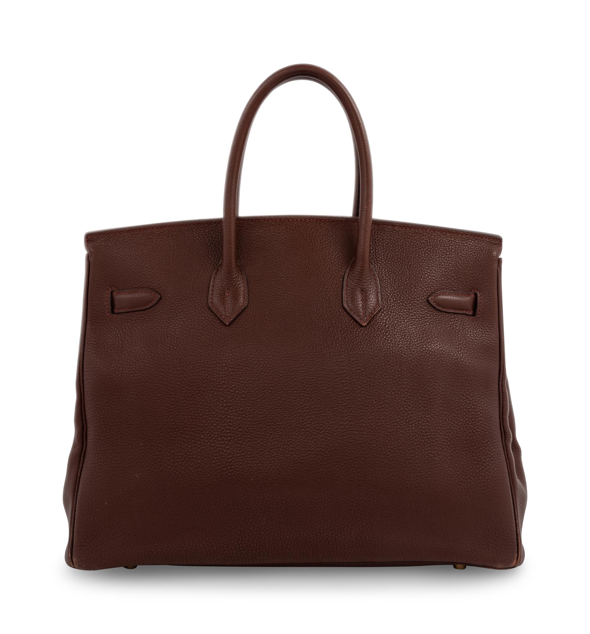Hermès Brown Birkin Bag, 2002