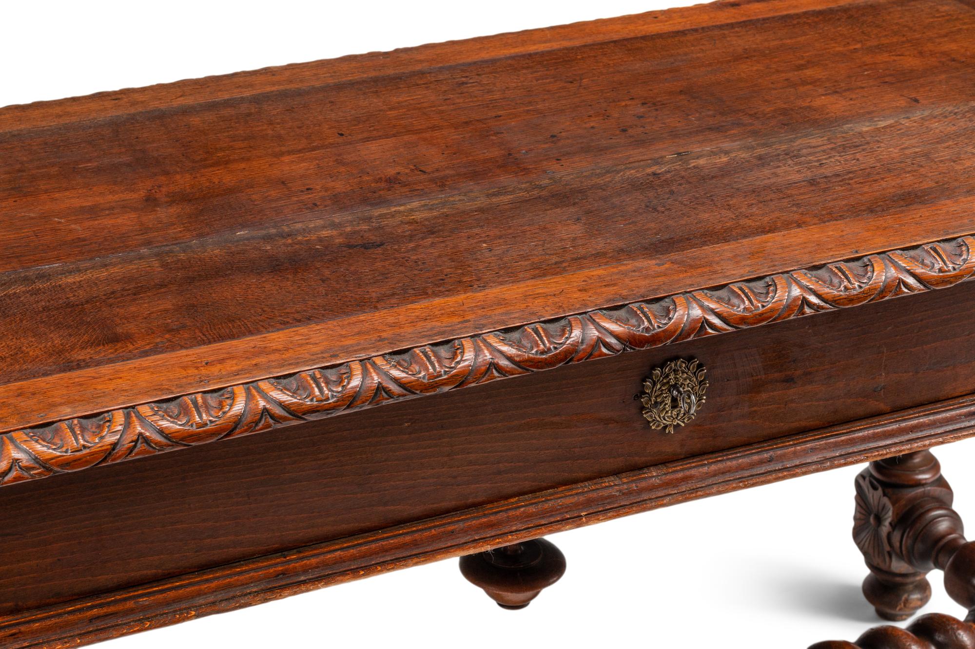 A French Provincial Oak Table