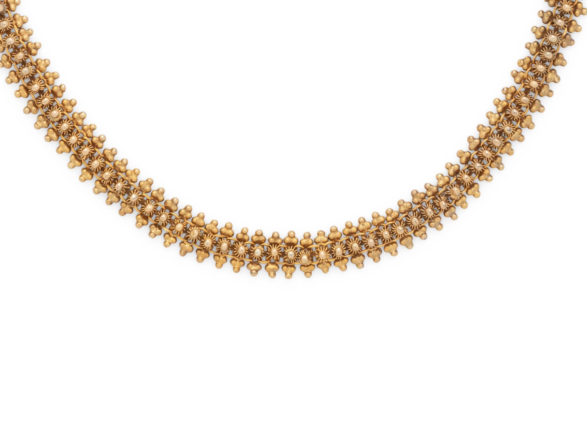 YELLOW GOLD NECKLACE