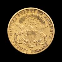 An 1897-S Liberty Head $20 Gold Coin