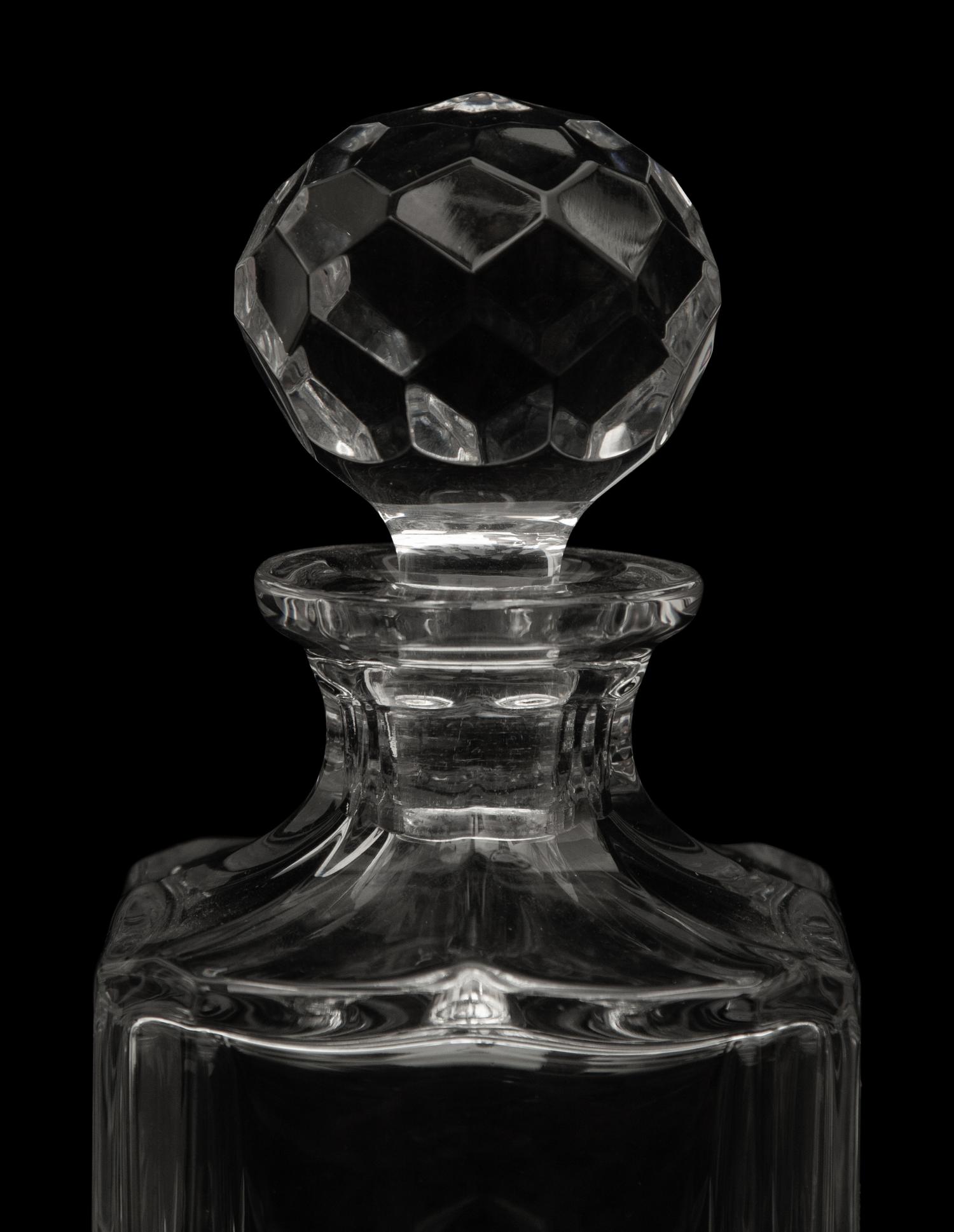 Five Pieces of Tiffany and Co. Glass Barware — 20th Century