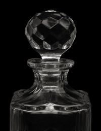 Five Pieces of Tiffany and Co. Glass Barware — 20th Century