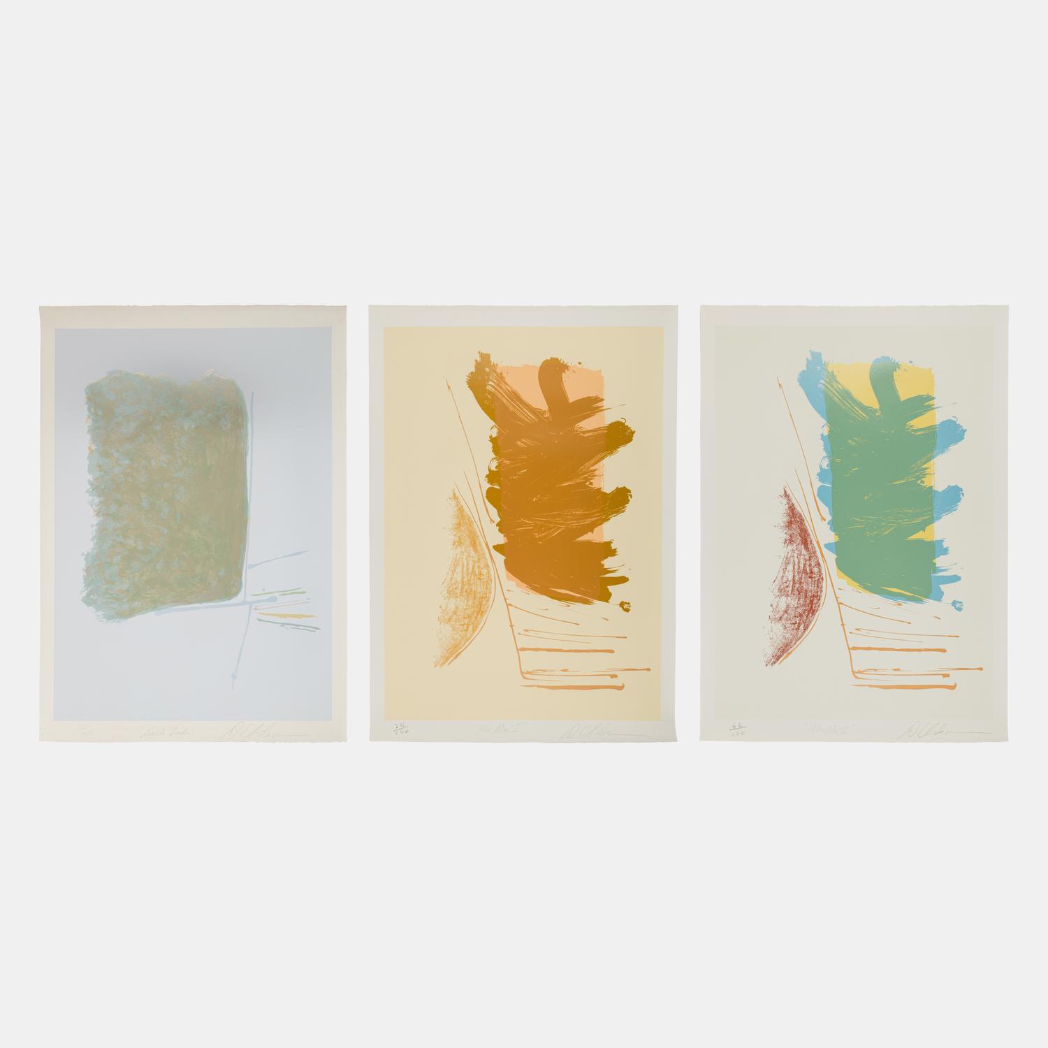 Delta Leader, Mic Mac I and Mic Mac II (a group of three prints)