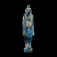 An Egyptian Lapis Lazuli Taweret
