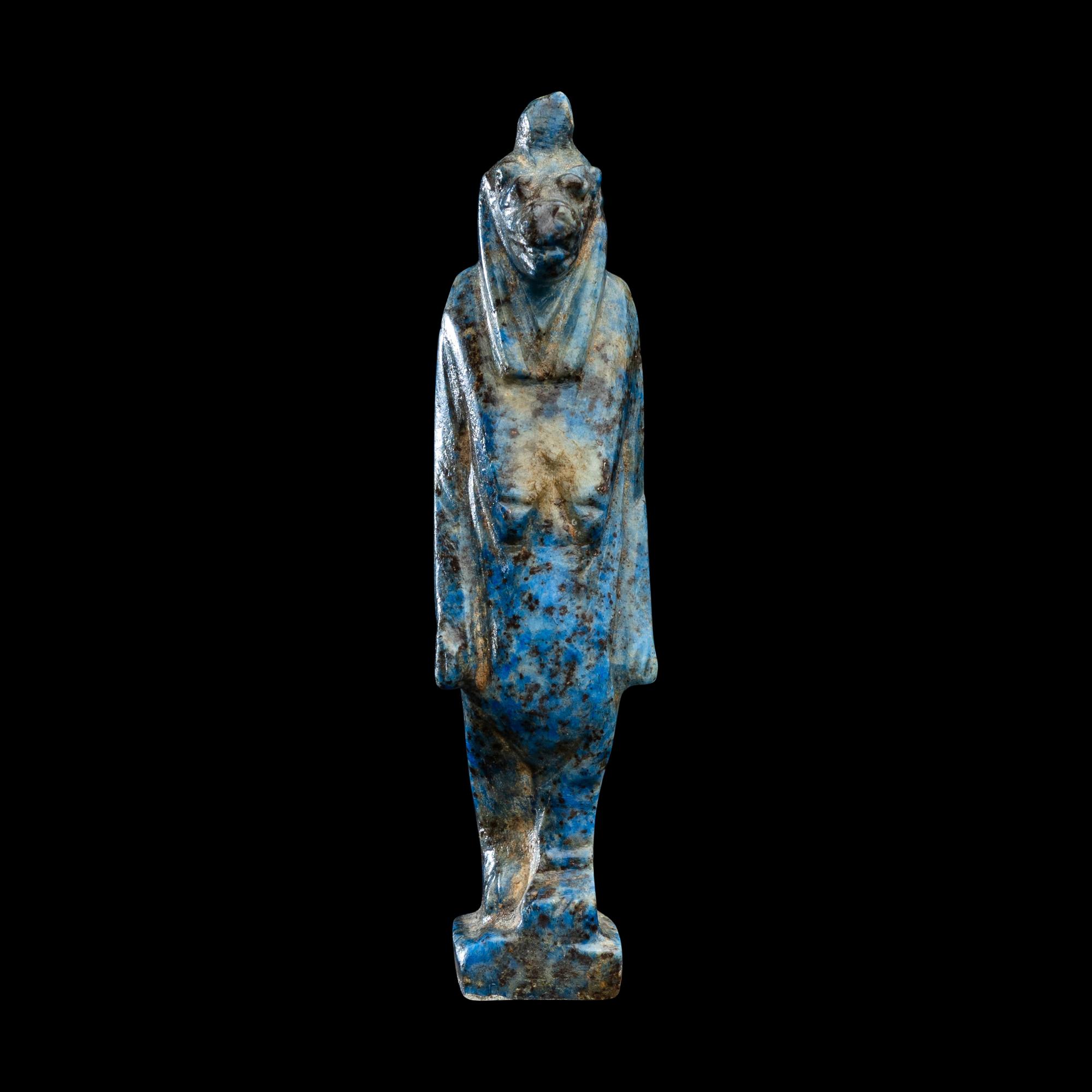 An Egyptian Lapis Lazuli Taweret