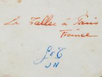 A Le Tallec Gilt Bronze Mounted Painted Porcelain Egg Box