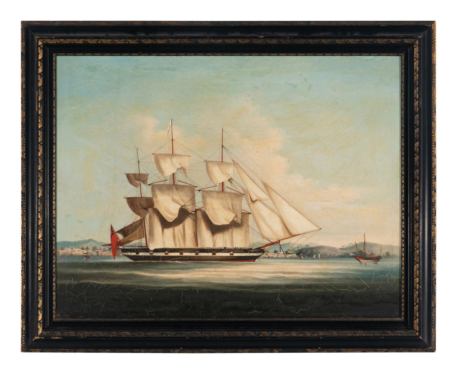 Full Sail off the Coast
