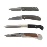 Lot of Four Folding Knives by Terzuola, Ken Onion, Bill King and Edge Mark