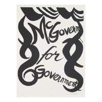 Alexander Calder (American, 1898–1976) — McGovern for McGovernment, 1972