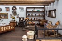 A Southwestern Style Room Box Height 9 1/2 x width 24 3/8 x depth 16 1/2 inches. — Various Makers