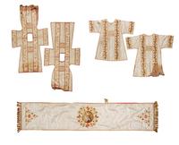 Three Embroidered Vestments and an Altar Cloth