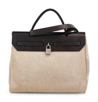 Hermès Leather and Canvas Herbag, 2000