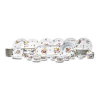 A Herend Fruits and Flowers Porcelain Dinner Service
