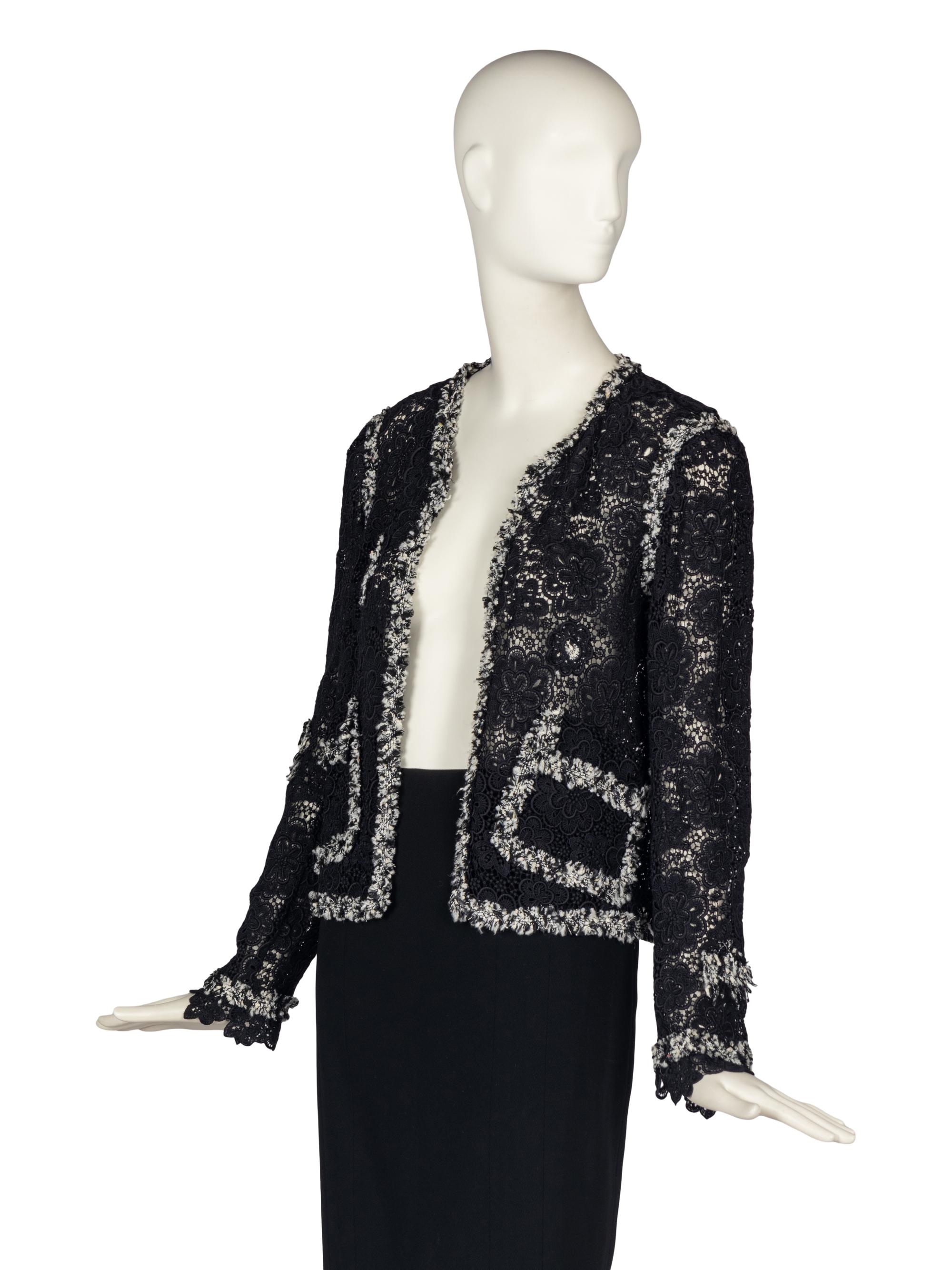 Chanel Floral Lace Jacket, Spring 2004