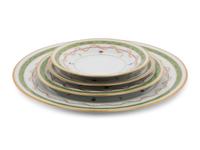 A Haviland Limoges Vieux Paris Vert Dinner Service