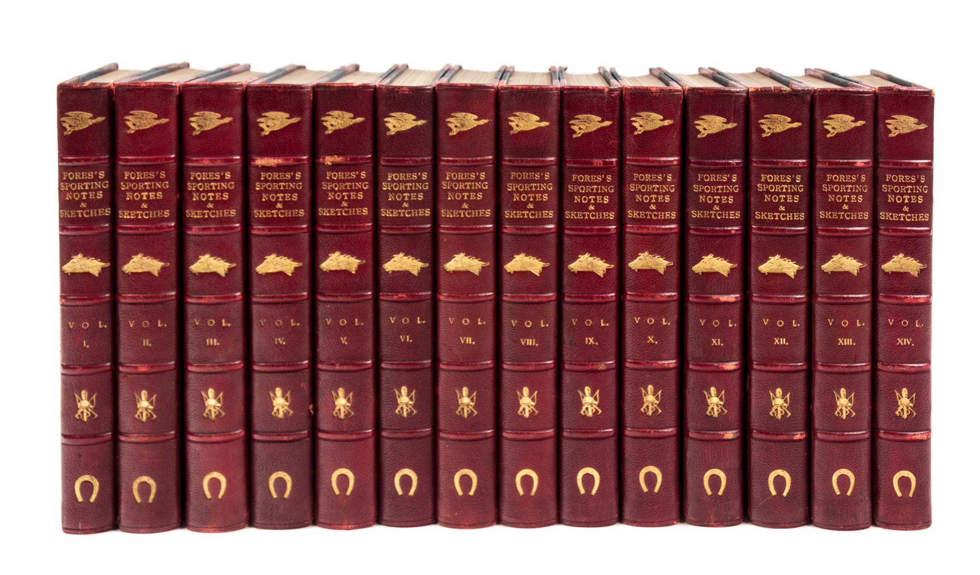 FORES, Messrs., publishers. Fores' Sporting Notes & Sketches. London: Messrs. Fores, 1885-1912.