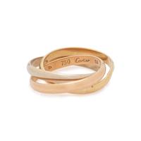 CARTIER, TRICOLOR GOLD 'TRINITY' RING