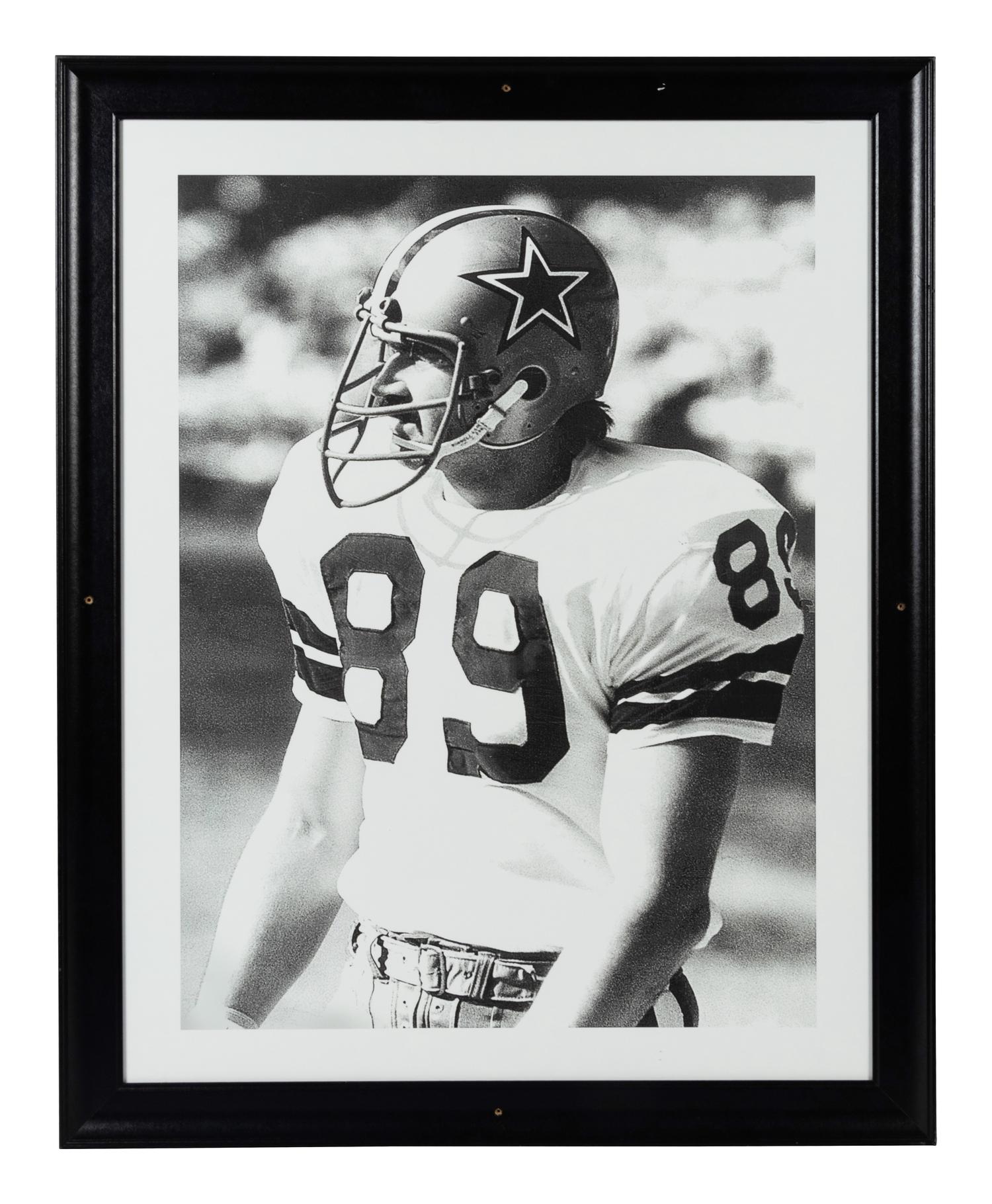 A Group of Six Photographs Depicting Mike Ditka with Dallas Cowboys Formerly Displayed at Mike Ditka’s Restaurant
