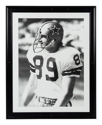 A Group of Six Photographs Depicting Mike Ditka with Dallas Cowboys Formerly Displayed at Mike Ditka’s Restaurant