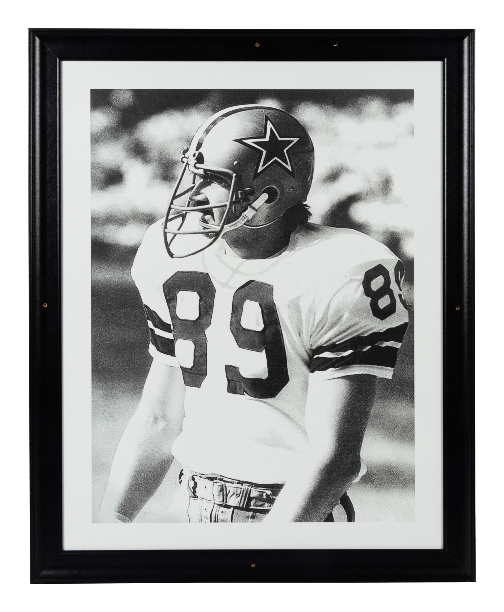 A Group of Six Photographs Depicting Mike Ditka with Dallas Cowboys Formerly Displayed at Mike Ditka’s Restaurant