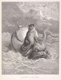(DORE, GUSTAVE) LA FONTAINE, JEAN DE. The Fables of La Fontaine. London/NY, n.d.
