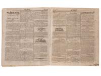 [SLAVERY & ABOLITION]. Advertisements for the return of freedom seekers published in 13 issues of The Balance, and Columbian Repository . Nos. 20-43. Hudson, NY: Sampson, Chittenden & Croswell. 18 May-26 October 1802.