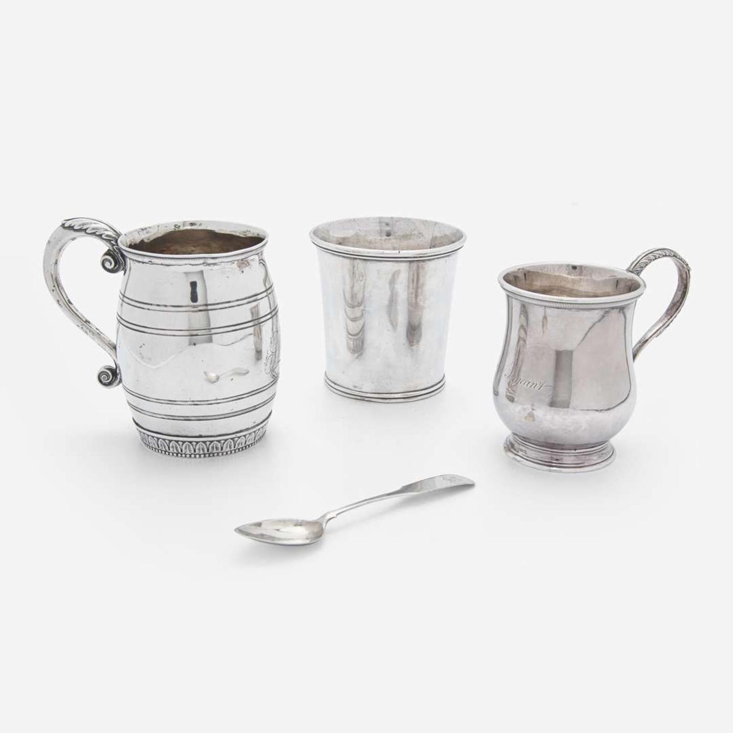A group of four silver tablewares Thomas Fletcher (1787-1866) and Sidney Gardiner (1787-1827), Philadelphia, PA, circa 1811-1825